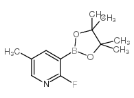 2-Fluoro-5-methylpyridine-3-boronic Acid Pinacol Ester - Chemical structure and product image