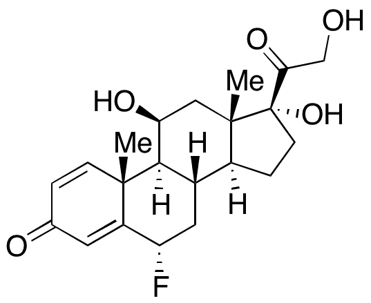6 alpha-Fluprednisolone - Chemical structure and product image