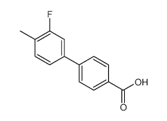 4-(3-Fluoro-4-methylphenyl)benzoic acid - Chemical structure and product image