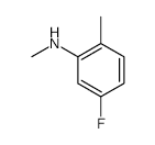 5-Fluoro-2,N-dimethylaniline - Chemical structure and product image