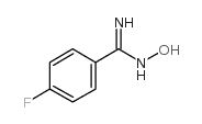 4-Fluoro-N-hydroxybenzenecarboximidamide - Chemical structure and product image