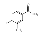 4-Fluoro-3-methylbenzamide - Chemical structure and product image