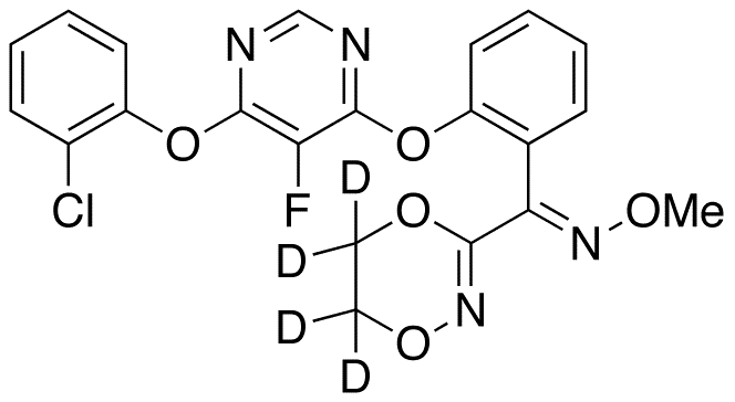 Fluoxastrobin-d4 - Chemical structure and product image