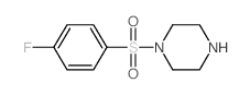 1-(4-Fluoro-benzenesulfonyl)-piperazine - Chemical structure and product image