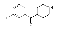 4-(3-Fluorobenzoyl)piperidine - Chemical structure and product image