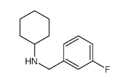 N-(3-Fluorobenzyl)cyclohexanamine - Chemical structure and product image