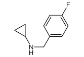 N-(4-Fluorobenzyl)cyclopropanamine - Chemical structure and product image