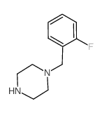 1-(2-Fluorobenzyl)piperazine - Chemical structure and product image