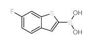 6-Fluorobenzo[b]thiene-2-boronic acid - Chemical structure and product image