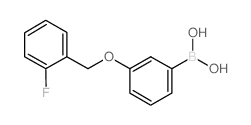 3-(2-Fluorobenzyloxy)phenylboronic Acid - Chemical structure and product image