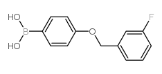 4-(3-Fluorobenzyloxy)phenylboronic Acid - Chemical structure and product image