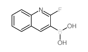 2-Fluoroquinoline-3-boronic acid - Chemical structure and product image