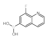 8-Fluoroquinoline-6-boronic acid - Chemical structure and product image