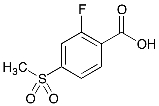 2-Fluoro-4-(methylsulfonyl)benzoic Acid - Chemical structure and product image