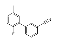 3-(2-Fluoro-5-methylphenyl)benzonitrile - Chemical structure and product image