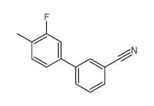 3-(3-Fluoro-4-methylphenyl)benzonitrile - Chemical structure and product image