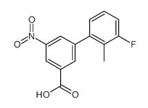 3-(3-Fluoro-2-methylphenyl)-5-nitrobenzoic acid - Chemical structure and product image
