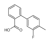 2-(3-Fluoro-4-methylphenyl)benzoic acid - Chemical structure and product image