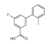 5-Fluoro-3-(2-methylphenyl)benzoic acid - Chemical structure and product image