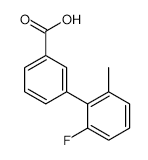 2-Fluoro-6-methylbiphenyl-3-carboxylic acid - Chemical structure and product image