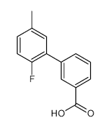 2-Fluoro-5-methylbiphenyl-3-carboxylic acid - Chemical structure and product image