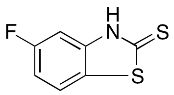 5-Fluoro-2-mercaptobenzothiazole - Chemical structure and product image