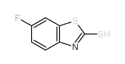 6-Fluoro-2-mercaptobenzothiazole - Chemical structure and product image