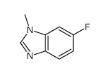 6-Fluoro-1-methylbenzoimidazole - Chemical structure and product image