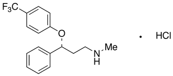 (R)-Fluoxetine Hydrochloride - Chemical structure and product image