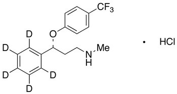 (R)-Fluoxetine-d5 Hydrochloride - Chemical structure and product image