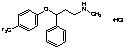 Fluoxetine Hydrochloride - Chemical structure and product image