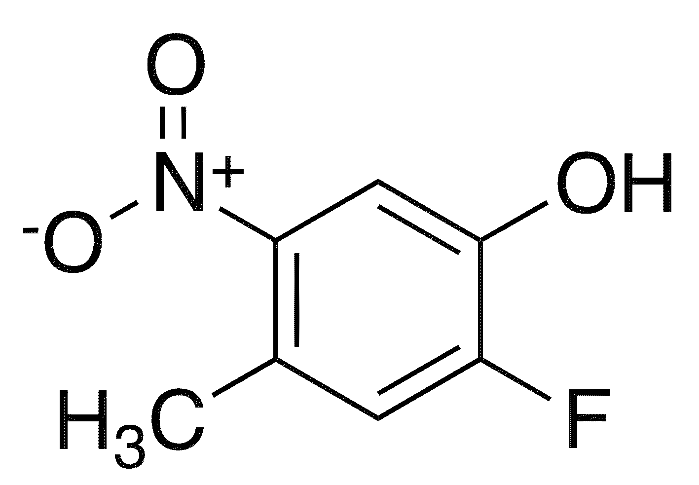 2-Fluoro-4-methyl-5-nitrophenol - Chemical structure and product image