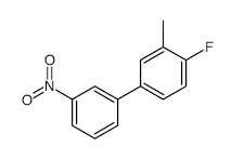 1-Fluoro-2-methyl-4-(3-nitrophenyl)benzene - Chemical structure and product image