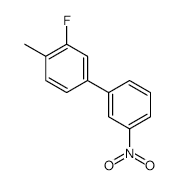 2-Fluoro-1-methyl-4-(3-nitrophenyl)benzene - Chemical structure and product image