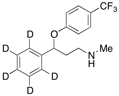 Fluoxetine-d5 solution - Chemical structure and product image