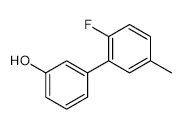 3-(2-Fluoro-5-methylphenyl)phenol - Chemical structure and product image