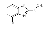 4-Fluoro-2-methylthiobenzothiazole - Chemical structure and product image