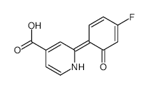 2-(4-Fluoro-2-hydroxyphenyl)isonicotinic acid - Chemical structure and product image