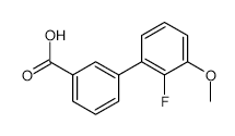 2-Fluoro-3-methoxybiphenyl-3-carboxylic acid - Chemical structure and product image
