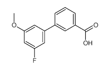 3-Fluoro-5-methoxybiphenyl-3-carboxylic acid - Chemical structure and product image