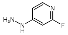 2-Fluoro-4-hydrazinopyridine - Chemical structure and product image