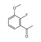 2-Fluoro-3-methoxyacetophenone - Chemical structure and product image