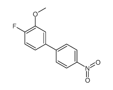 1-Fluoro-2-methoxy-4-(4-nitrophenyl)benzene - Chemical structure and product image