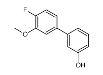 3-(4-Fluoro-3-methoxyphenyl)phenol - Chemical structure and product image