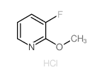 3-Fluoro-2-methoxypyridine hydrochloride - Chemical structure and product image
