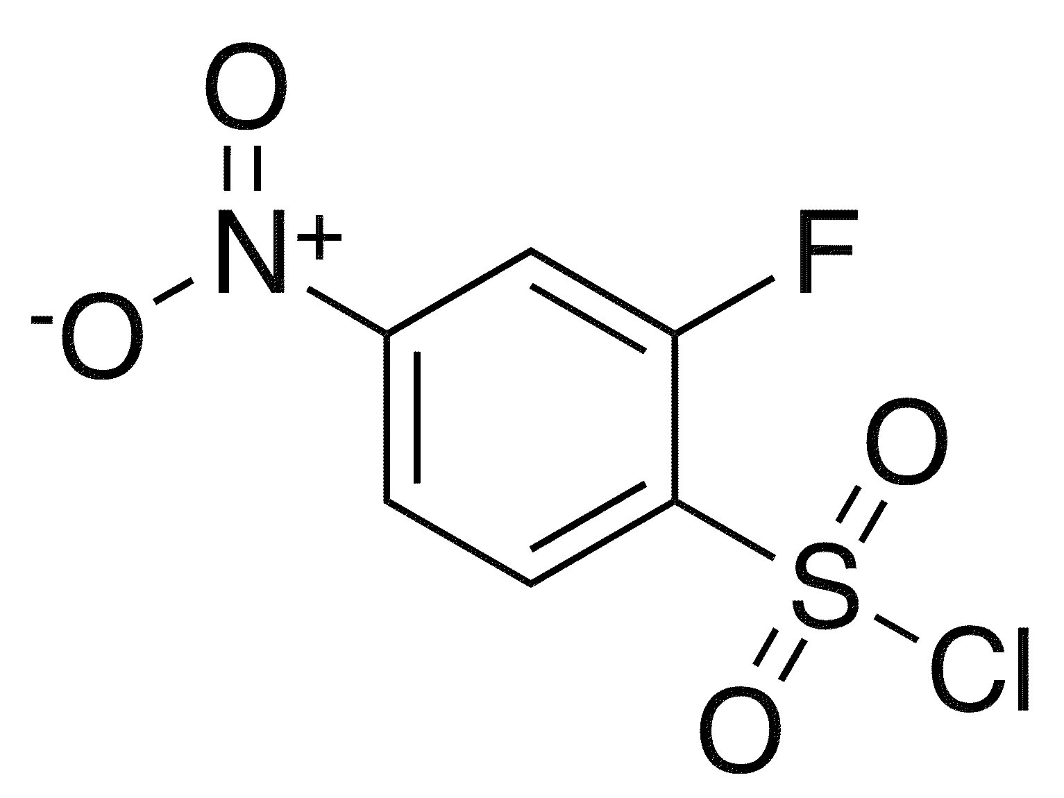 2-Fluoro-4-nitrobenzene-1-sulfonyl chloride - Chemical structure and product image