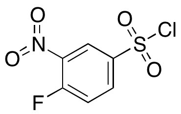 4-Fluoro-3-nitrobenzenesulfonyl chloride - Chemical structure and product image
