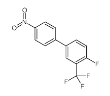1-Fluoro-4-(4-nitrophenyl)-2-(trifluoromethyl)benzene - Chemical structure and product image