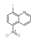 8-Fluoro-5-nitroquinoline - Chemical structure and product image