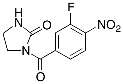 1-(3-Fluoro-4-nitrobenzoyl)-2-imidazolidinone - Chemical structure and product image